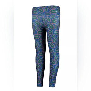 Zoozatz Florida Gators Collegiate Mascot Athletic Yoga Sports Leggings, XS